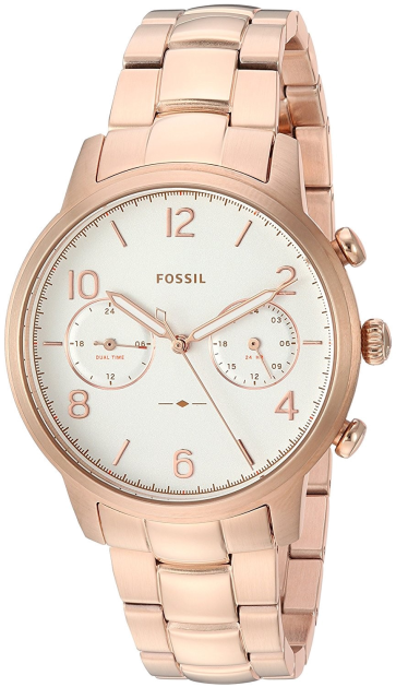 Pasek do zegarka Fossil ES4237 Stal nierdzewna Róża 18mm